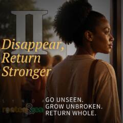 Disappear Return Stronger Part 2: Go unseen. Grow Unbroken. Return whole.