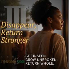 Disappear Return Stronger Part 3: Go unseen. Grow Unbroken. Return whole.